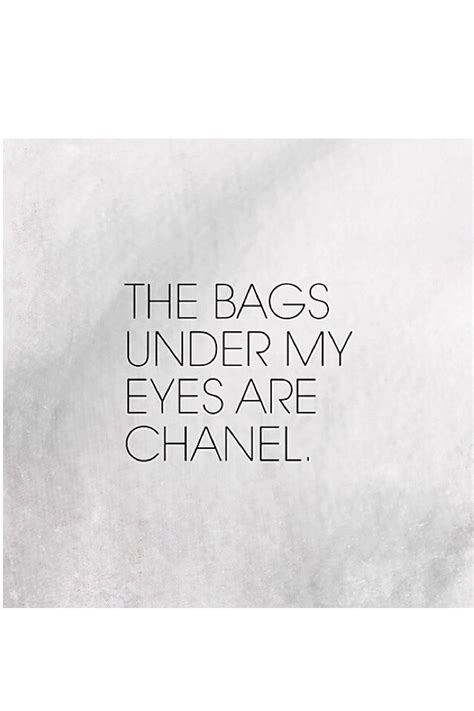 my bags under my eyes are chanel|Vogue Australia.